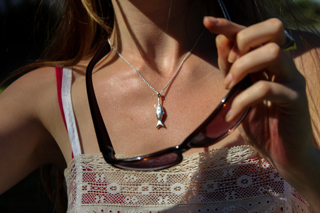 Fish n Hook Pendant