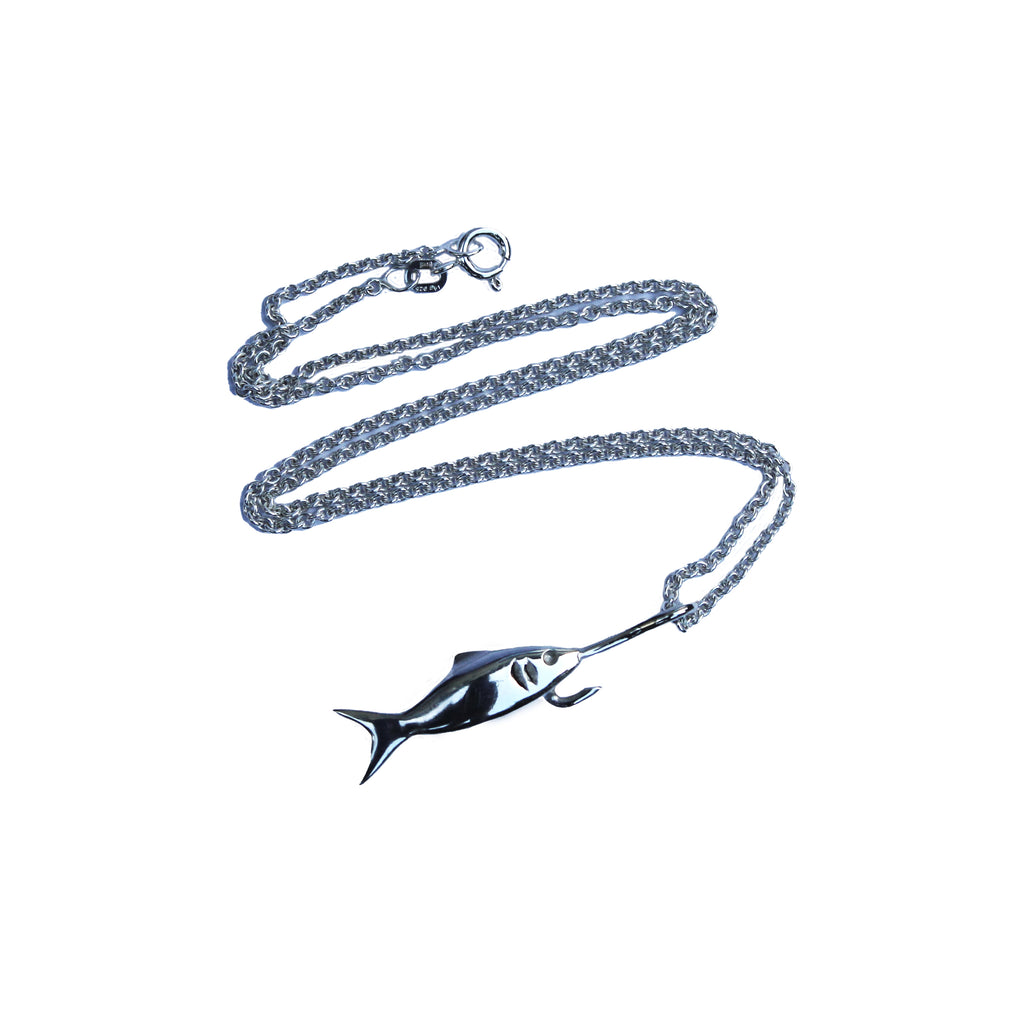 Fish n Hook Pendant